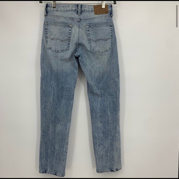 American Eagle Mens 28x30 original straight Light - Picture 2 of 5